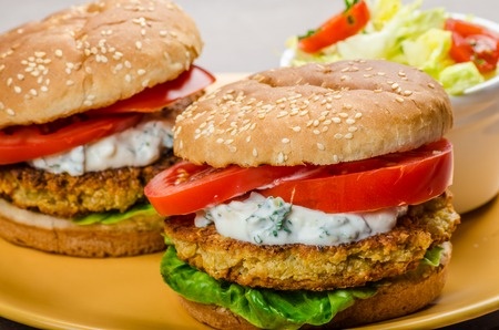 family recipe for Chickpea Burgers