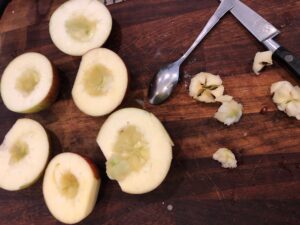 quick apple crumble recipe