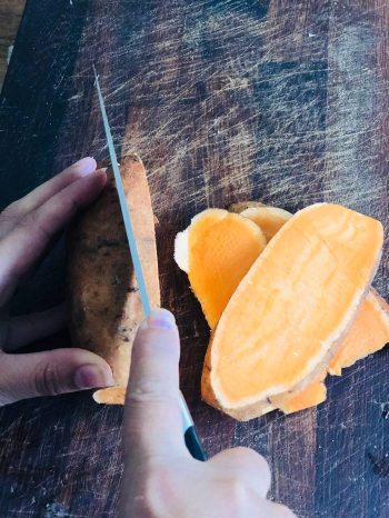 Sweet-potato-toast-recipe-cutting-familynutritionexpert